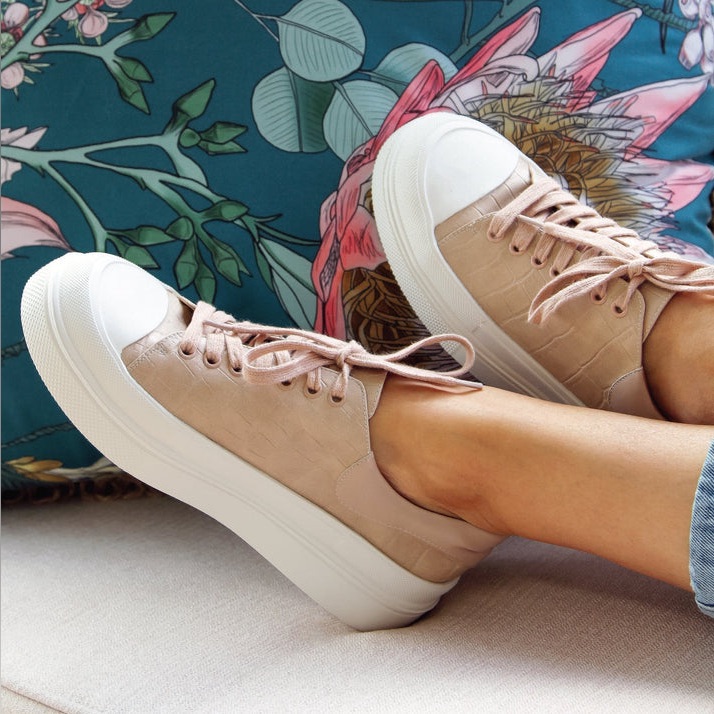 Just A Dream Croc Genuine Leather Sneaker Nwt Nib — image 3 of 8
